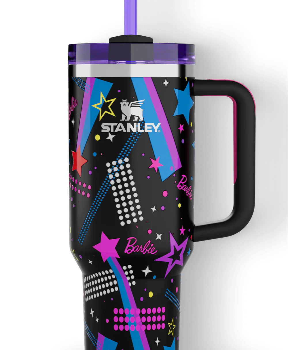 Barbie™ ’80s Rockers Quencher 1.8L – Retro Graphics Edition Water Bottle