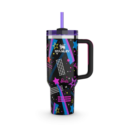 Barbie™ ’80s Rockers Quencher 1.8L – Retro Graphics Edition Water Bottle