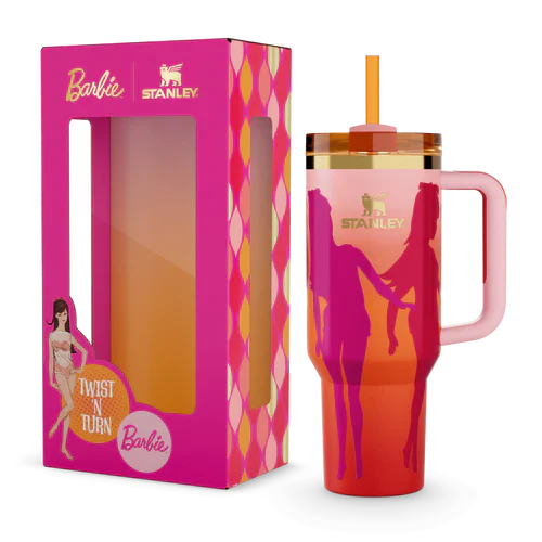 Barbie™ '60s Twist 'N Turn Quencher 40oz – Sorbet Gradient Edition Water Bottle (1.8L)