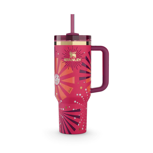 Barbie™ ’80s Dynamite Quencher 1.8L – Vibrant Red & Gold Edition Water Bottle