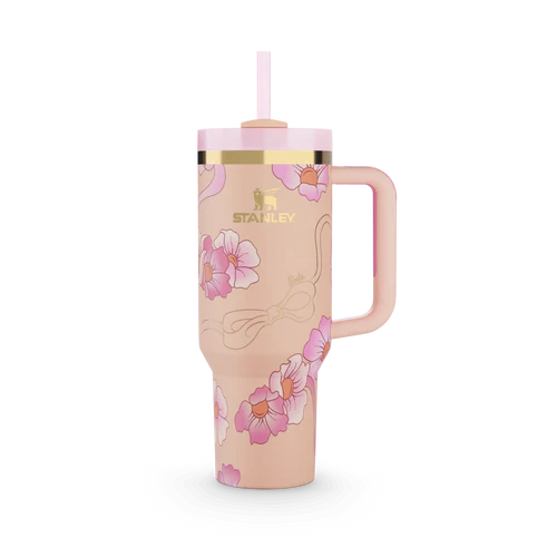Barbie™ ’80s Peaches 'N Cream Quencher 1.8L – Peach Blossom Edition Water Bottle