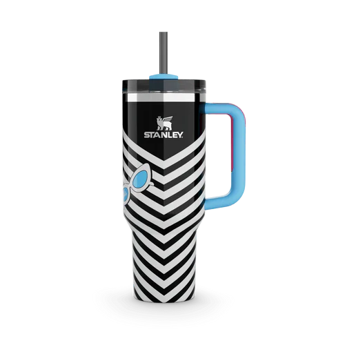 Barbie™ 1959 Icon Quencher 1.8L – Vintage Swimsuit Chevron Print Edition Water Bottle