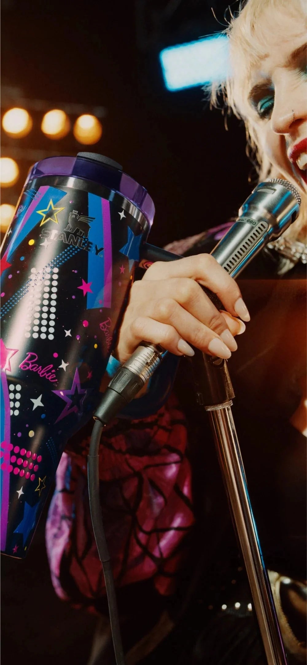 Barbie™ ’80s Rockers Quencher 1.8L – Retro Graphics Edition Water Bottle